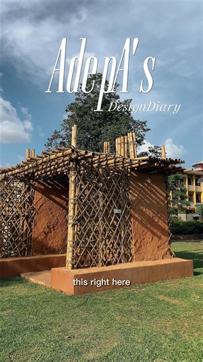 Djangmah Irene | A blend of craft, culture, and construction 🌿 This prototype explores how bamboo and earth — two humble, local materials — can come... | Instagram