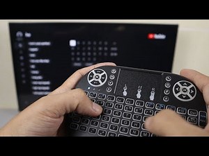 How to Connect I8 Mini Wireless Keyboard with Touch Pad to Toshiba Smart TV
