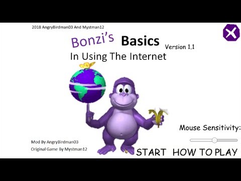 Bonzi's Basics in Using the Internet (Baldi Classic Mod)