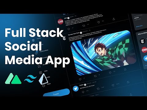 Build and Deploy a Full Stack Social Media App with Nuxt 3, TailwindCSS and Prisma | FULL COURSE