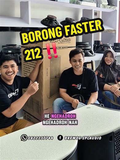 Membeli LINE ARRAY FASTER 212: Siap Amunisi!