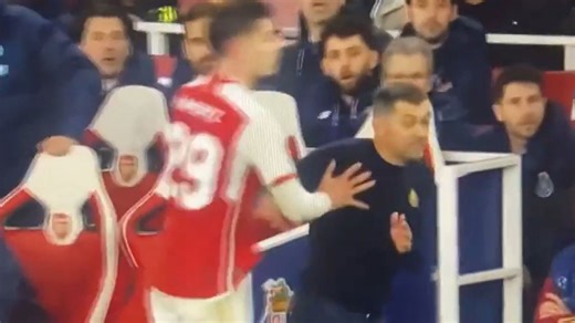 Five things you missed from Arsenal win including Havertz shoving Porto boss