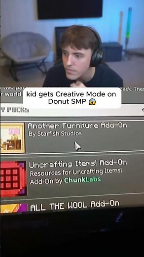 Kid gets Creative mode on Donut SMP?!?! 🤯