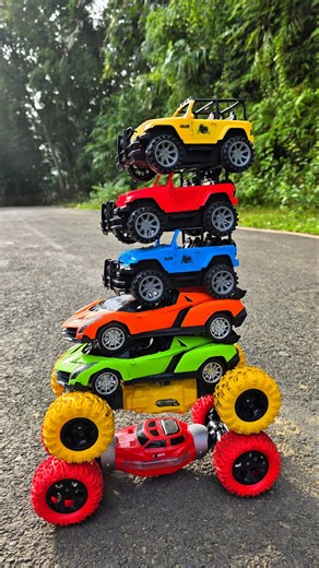 Remote Wala 3 Ta Jeep & Rc 2 Ta Racing Cars & Rc 2 Ta Moka Cars Testing 🚗 #shorts