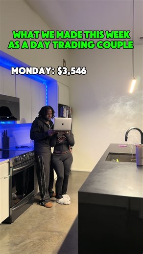 The feeling of building with your person is one the best feelings! Life as a day trader.. If you want to start taking your Trading journey serious & start making an extra income from home, Our 5 day Bootcamp starts MARCH 9th!! Spots are limited. COMMENT