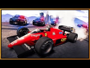 GTA 5 RP - Fast Race Car Embarrasses High Speed Cops