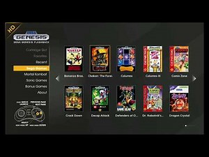 Sega Genesis Flashback HD Gameplay
