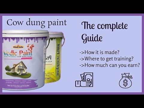 Cow dung Paint