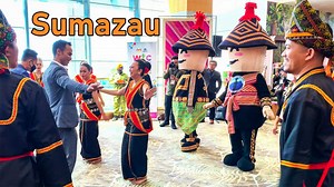 Sumazau as the opening for the first workday of year 2023! Sumazau is the iconic dance of Sabah. It’s a traditional dance originated from the Kadazan and Dusun (or Kadazandusun) people, the largest indigenous group of Sabah. The dancers imitate the eagle in flight by stretching their arms to both sides and swing them up and down like bird wings. Usually Sumazau is performed in cultural events and celebrations. | MySabah