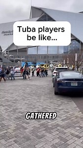 74K views · 1K reactions | ☝ Join A Flock Of Sousaphones This Season  It's #TubaTuesday And We're Glad To See Those Sousas Coliving In Their Habitat  : Mr. Knicl's Music Class [YT] @mr.knicl #marchingband #highschool #tuba #sousaphone #lowbrass #marchingtrend #mercedezbenzstadium #atlanta #band #summer #meme #funny #flock #trend #viral #drumcorps #worldwide #instagram #instagood | Marching Trend | Facebook