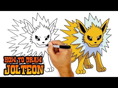 How to Draw Jolteon | Pokemon
