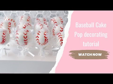 Making Delicious Baseball Cake Pops Without Any Stress!