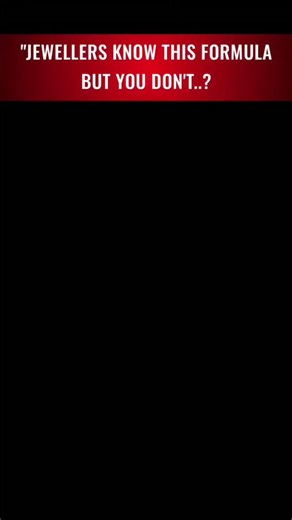 Guru_101 on Instagram: "📿 Know Your Gold Value Before You Buy! 💰 Not all gold is created equal. Learn how to calculate the exact price of gold using the Hallmark Stamp Code 🔍 Whether it’s 18K, 22K, or 24K — this formula saves your money and makes you a smart buyer! 💡 Knowledge = Power = Profit! --- #GoldKnowledge #Go... #stockmarket #explore #trending #explore #viral #money #gold #foryoupage"