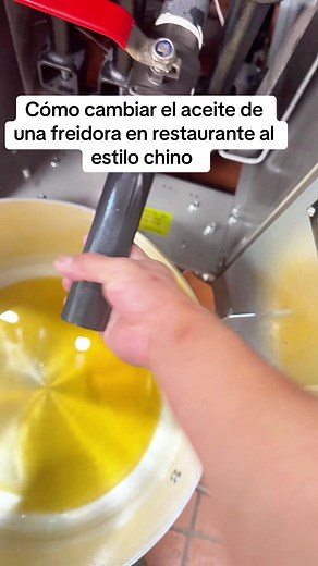 Cómo cambiar aceite de una freidora al estilo chino