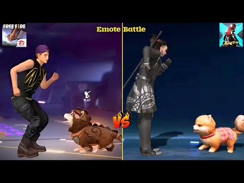 FREE FIRE vs BLOOD STRIKE Emote Battle | Who Will Win? | 25+ Similar Emotes