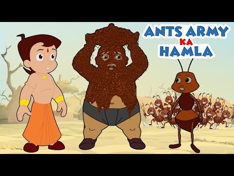 Chhota Bheem - Ants Army ka Hamla | Fun Stories for Kids | Moral Cartoons in Hindi