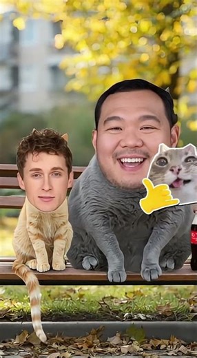 Cat Drinks, but Not Water AI Conversation 🐱🥤🍺 #sora2 #funny #aivideo