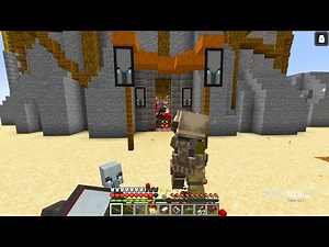 SNEAK ATTACKING A Pillager ARENA In MINECRAFT