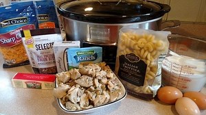 Chicken Bacon Ranch Casserole