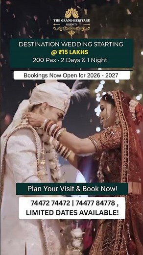 💍 Looking for the Best Destination Wedding Venue in Pune?