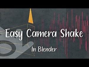 Quickly Add Camera Shake In Blender