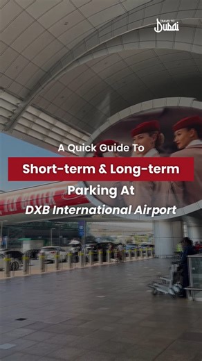Travel to Dubai on Instagram: "✈️ Dubai Airport Parking Guide | Quick Guide to Parking at DXB International Airport | Best Parking Options at DXB Airport 🅿️ Planning to park at DXB? Here’s a simple guide that helps you understand short-term and long-term parking without any confusion. Whether you’re dropping someone off or flying out, this quick breakdown makes things easy. (Dubai airport parking guide, DXB parking, Parking at Dubai International Airport) Short-term parking is right beside the