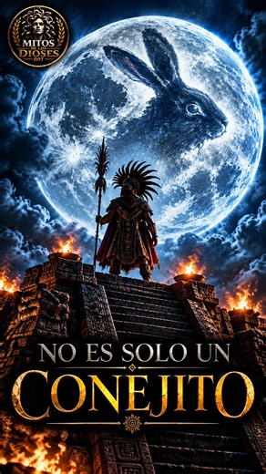 La lección de humildad oculta en la Luna 🌕🐇 #mitologia #mexica #sabiduria