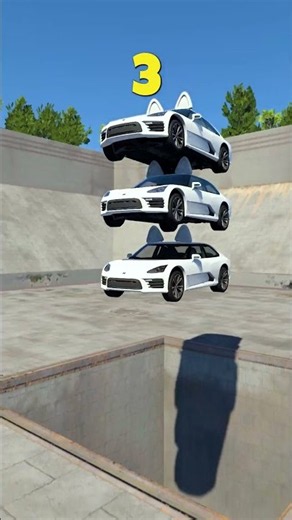 🇺🇸America 🇺🇸 Watch These Cat Cars Fall Perfectly Into The Pit 😱🐱🚗