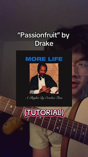 TUTORIAL | “Passionfruit”’by Drake #passionfruit #drake #guitartutorial #guitartok #morelife