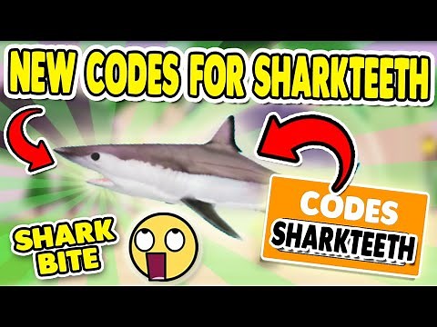 ALL *NEW* WORKING ROBLOX SHARKBITE CODES FOR SHARK TEETH 2020 AUGUST 🦈