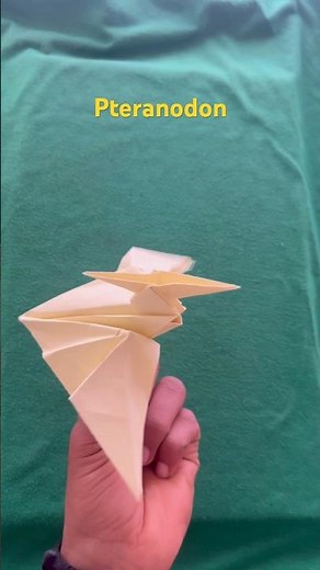 I Made a Flying Paper Pteranodon – You Won’t Believe This! 🦖✂️