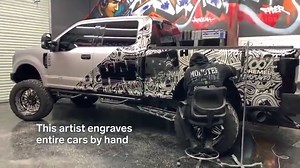 Hanro Studios Engraves Cars And Parts With Intricate Designs