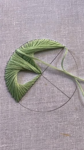 SahinaArts on Instagram: "Unique hand embroidery 瑱 pattern |latest hand embroidered design"