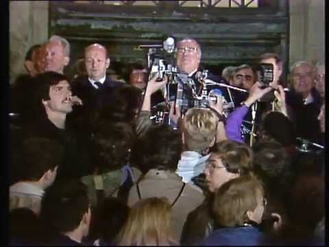 Helmut Kohl Rede zum Mauerfall vor dem Schöneberger Rathaus, 10.11.1989