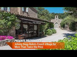 Wall Street Journal | Inside Johnny Depp's French Village