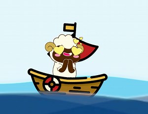 Sheep on a Ship by AgentOk