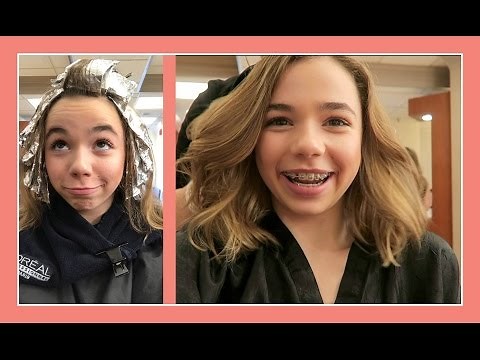 KATIE GETS A HAIR MAKEOVER | 1ST SALON VISIT | Flippin' Katie