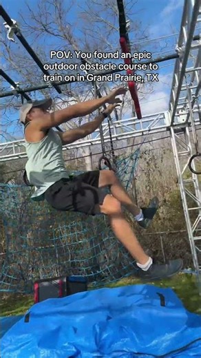 Outdoor Obstacle Course Training in Grand Prairie, TX #kidsfitness