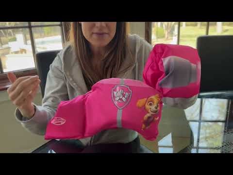 Review of the SwimWays Paw Patrol Swim Trainer Life Jacket