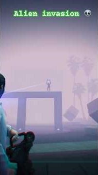 Alien invasion in GTA story mode part 1