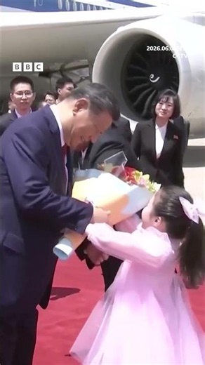 習近平抵達朝鮮 金正恩與妻子迎接－ BBC News 中文