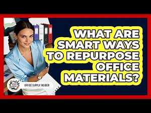 What Are Smart Ways To Repurpose Office Materials?