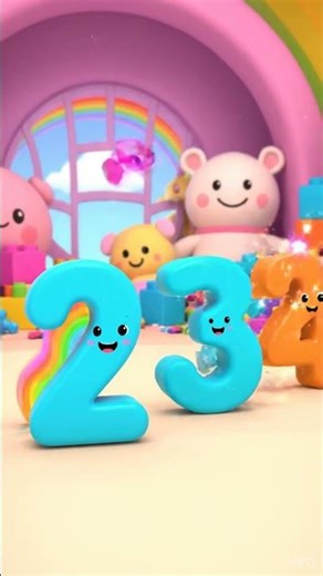 1 to 50 Counting with Colors 🌈 | Fun Learning Video for Kids | Numbers & Colours Song