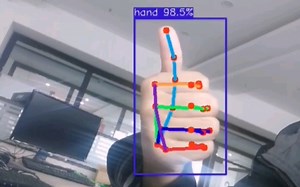 Android hand realtime tracking