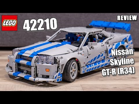 LEGO 42210 Review | LEGO Fast and Furious Nissan Skyline GT-R R34 | Showcase 42210 LEGO Technic 2025