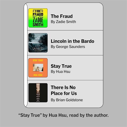 11K views · 52 reactions | Lauren Christensen, an editor at the New York Times Book Review, recommends four of her favorite audiobooks. https://nyti.ms/4je4q1Q | The New York Times | Facebook