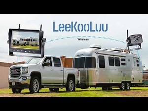 LeeKooLuu LK7 RV Backup Camera Wireless 7'' Monitor System Installation tutorial