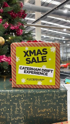 Caterham on Instagram: "🎄 Christmas sale starts Monday for Caterham Drift Experiences! 🎁 You asked, we listened - new location, new dates, and a festive discount! ✨ Treat yourself (or someone you really like) to an unforgettable day of sideways fun in a Caterham Seven. Sale starts Monday and ends on Christmas Eve ⏳ 🔗 Book at caterham.com #Caterham #PureSimpleFun #CaterhamDriftExperience #DrivingExperience #DrivingGift"