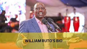15K views · 297 reactions | Here's a look at William Ruto's bio. | The Star, Kenya | Facebook