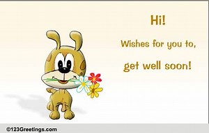 Get Well Wishes!